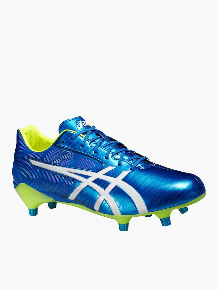 MyRunway Shop Asics Electric Blue White Flash Yellow Gel